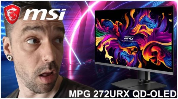 MPG 272URX QD OLED : Un petit écran MSI qui envoie beaucoup