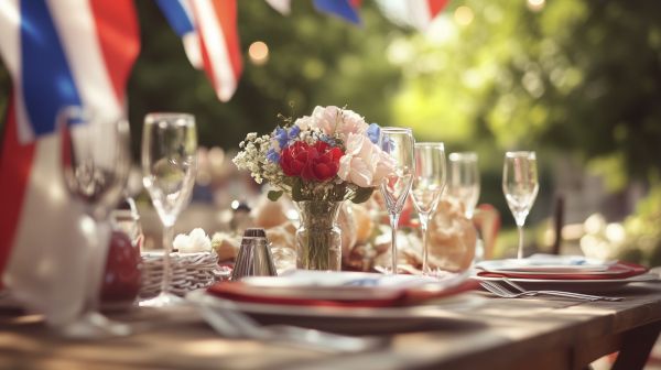 20 idées pour une déco de table pour le 14 juillet