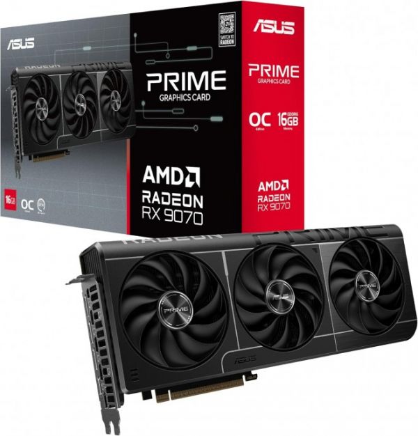 La Radeon RX 9070 ASUS PRIME à 636 euros est de retour en magasin