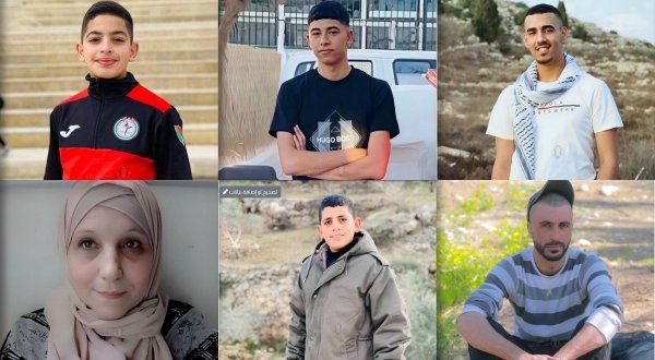 6 Palestinien-nes tué-es par l'armée et les colons israéliens lors de la dernière semaine de juin