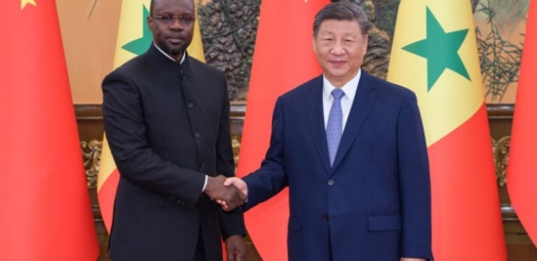 Pékin : Ousmane Sonko "satisfait” de sa rencontre avec Xi Jinping