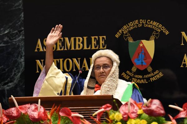 Conseil constitutionnel : Monique Ouli Ndongo prête serment