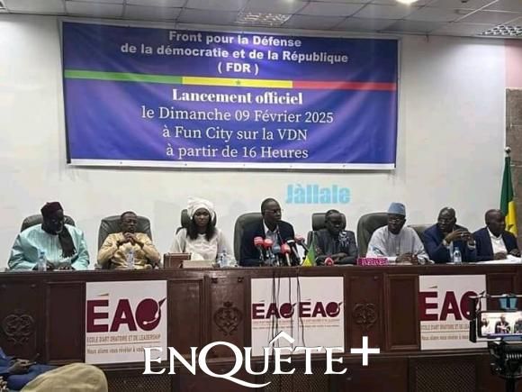 CRISE DÉMOCRATIQUE AU SÉNÉGAL : Le FDR dénonce une ‘'dérive autoritaire'' du régime Diomaye-Sonko