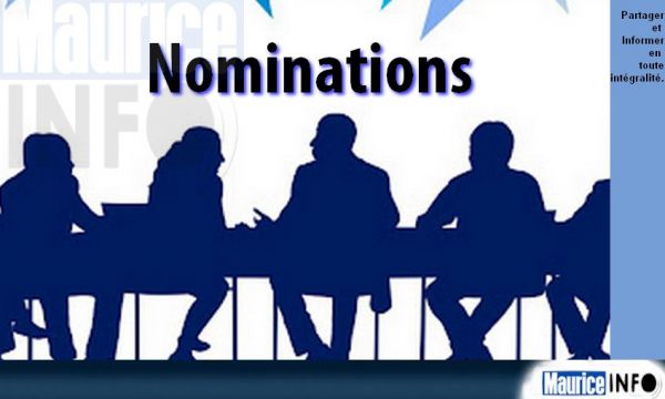 Deux nouvelles nominations