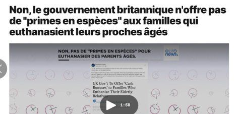 De l'euthanasie et des (sombres) motivations financières