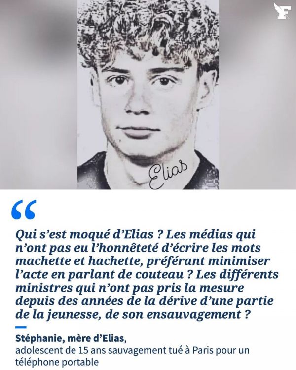 Les mots si importants de la mère d’Elias