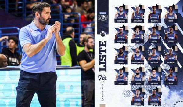 Équipe de France : la liste des 18 joueurs présélectionnés par Frédéric Fauthoux pour l'EuroBasket 2025