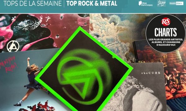 CHARTS: Top Albums rock & metal – Semaine du 13 juin