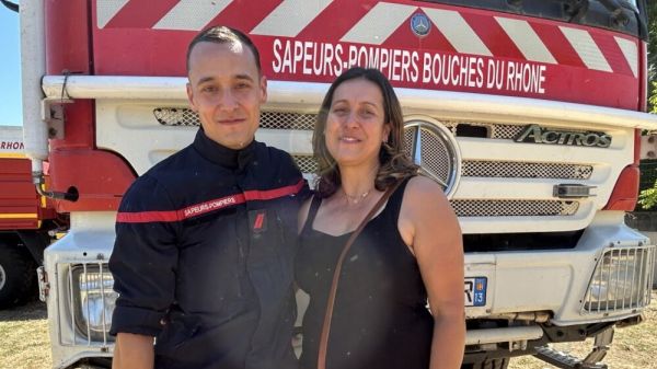 Les sapeurs-pompiers de Lamanon "qui portent haut la flamme du civisme" ont été honorés