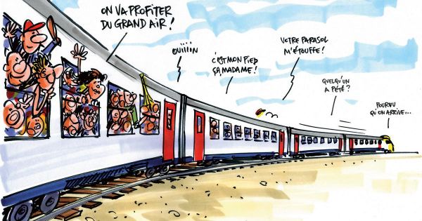 Le voyage en train, cette petite comédie humaine