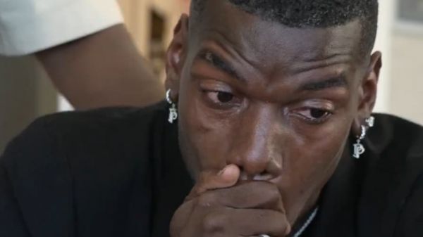 Les images très fortes de Paul Pogba qui s'effondre en larmes en signant son contrat à Monaco