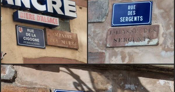 Le patrimoine à la loupe (4). Sélestat : les plaques de rue, ces discrètes gardiennes de la mémoire