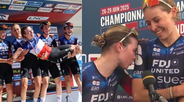 Cyclisme. Championnats de France - Marie Le Net : "Léa Curinier... je lui en dois 10 000"