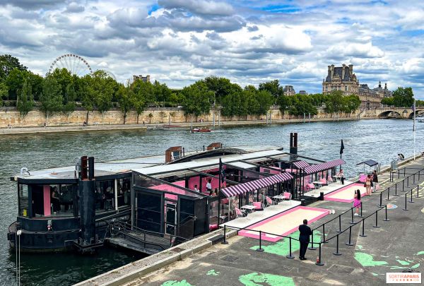 La Terrasse Parisienne : le pop up gratuit et expérientiel du géant de la beauté sur une péniche