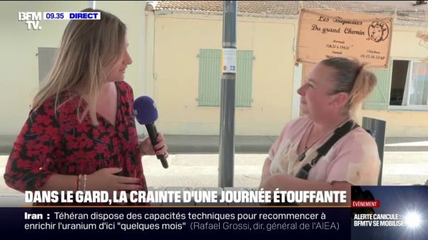 Canicule: les commerçants des marchés s'organisent pour affronter la vague de chaleur dans le Gard