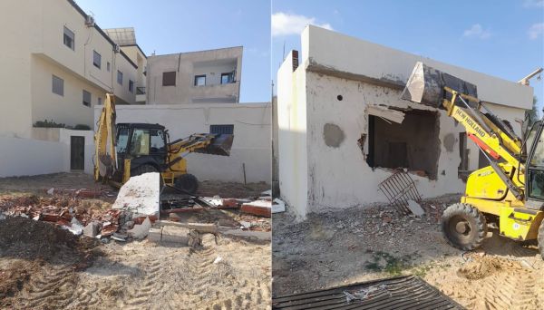 La Marsa : Des opérations de démolition contre les constructions illégales à Gammarth