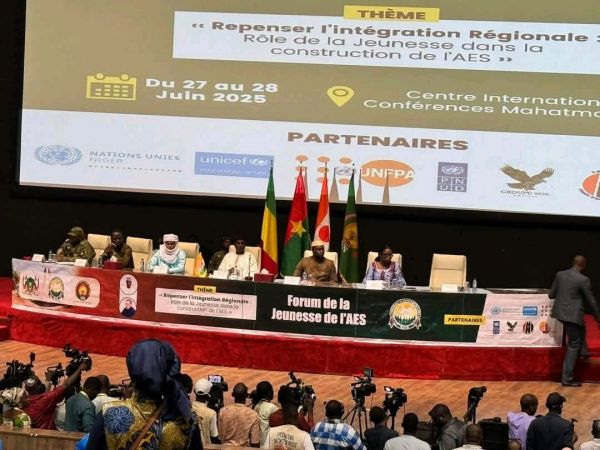 Niger : lever de rideau du premier Forum de la Jeunesse de l'AES à Niamey
