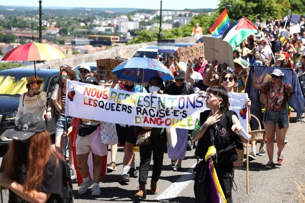 « Toutes les sexualités existent » : 500 militants défilent à Angoulême pour la visibilité des LGBTQIA +