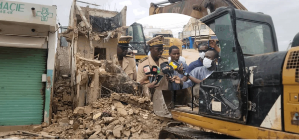 Bâtiment en ruine au marché Ocass de Touba : le propriétaire engagé volontairement à le démolir