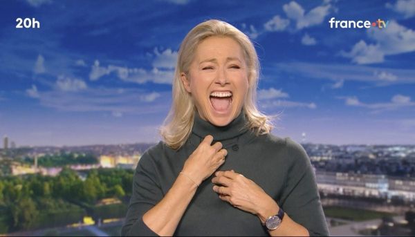 "Le dancefloor enflammé” : Anne-Sophie Lapix fête son départ du 20h comme il se doit !