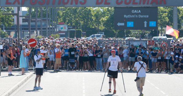 Diaporama. Foulées de la Ligue : un record de 5 000 participants à Colmar ce dimanche contre le cancer