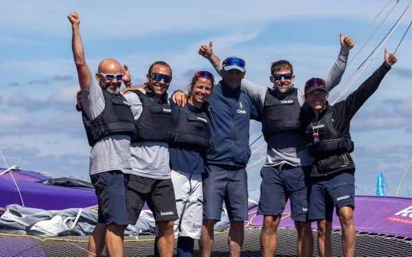 Ocean Fifty : après Saint-Malo, l'équipage d'Erwan Le Roux (Koesio) remporte l'acte 2 à Concarneau