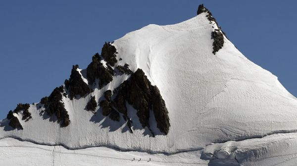 Le Mont Blanc aussi souffre de la canicule et a connu un coup de chaud inquiétant samedi
