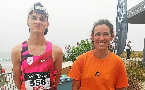 Rando Nature de Trélévern :    Youenn Hingant n'a pas pu contrarier    Cyril Le Nay sur le 16 km