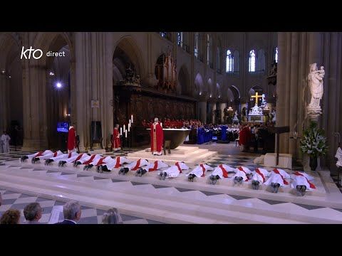 Ordinations sacerdotales 2025 du diocèse de Paris à Notre-Dame de Paris