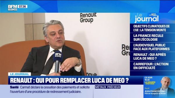 Renault : qui pour remplacer Luca de Meo