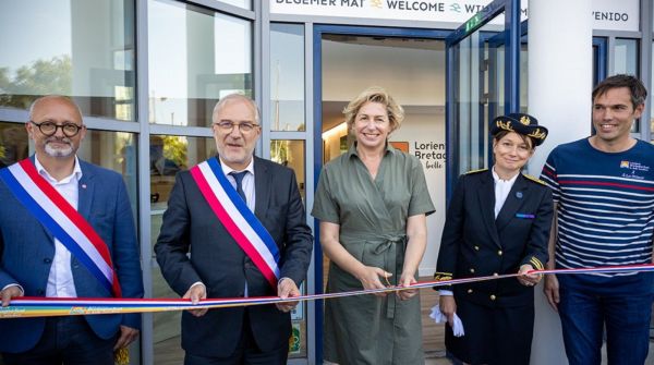 Lorient : un nouvel office de tourisme au cœur du port de plaisance et un quartier en pleine transformation