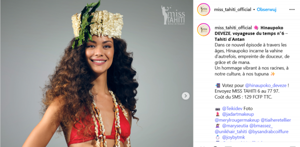 Miss France 2026 : qui est Hinaupoko Deveze, la sublime Miss Tahiti ?