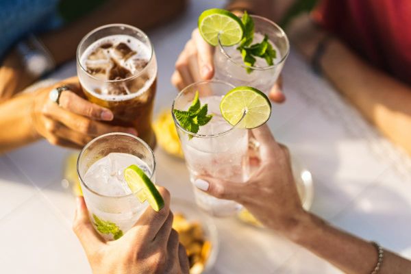 Le tableau des calories des boissons alcoolisées