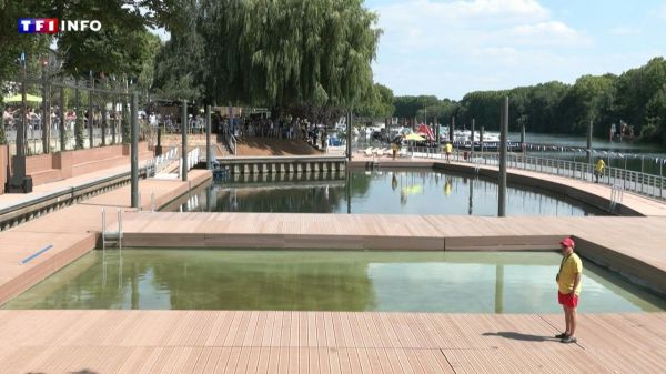 Pour redécouvrir les joies dans la baignade dans la Marne, il faudra encore patienter | TF1 INFO