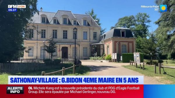 Sathonay-Village: Gilles Bidon quatrième maire en cinq ans