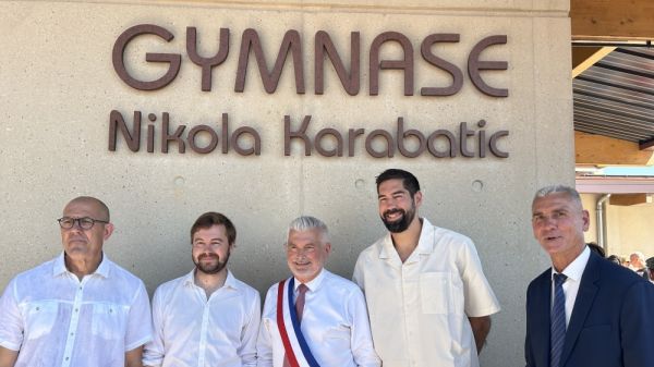 Handball : quand Nikola Karabatic inaugure à Pélissanne une salle portant son nom
