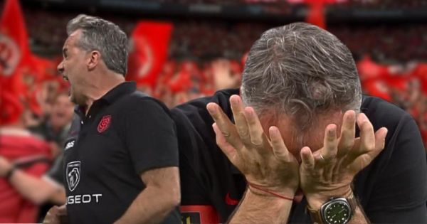 De l'euphorie aux larmes, les mots forts d'Ugo Mola aux joueurs du Stade Toulousain