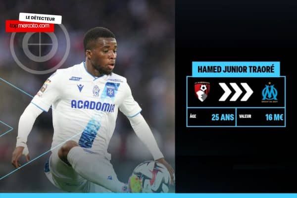 Mercato OM : la rumeur Hamed Junior Traoré passée au Détecteur TM