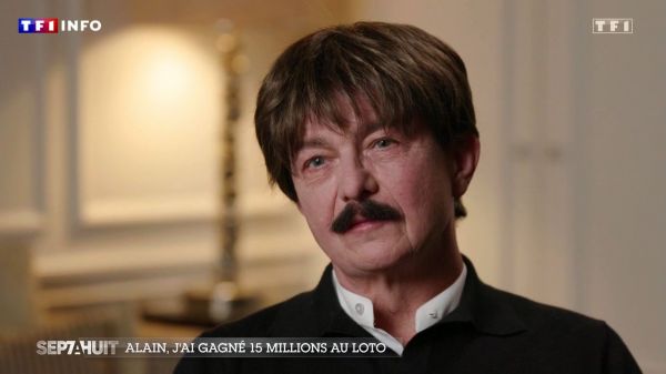 "Je n'ai rien dit à mon fils" : Alain, gagnant de 15 millions d'euros au Loto, témoigne dans "Sept à Huit" | TF1 INFO