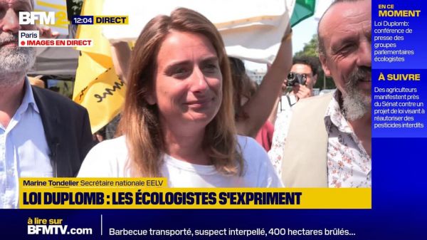 Loi Duplomb : Marine Tondelier interpelle Emmanuel Macron et réclame un référendum