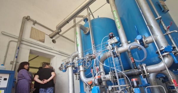 Vosges. Martigny-les-Bains : la station de pompage inaugurée et présentée à la population