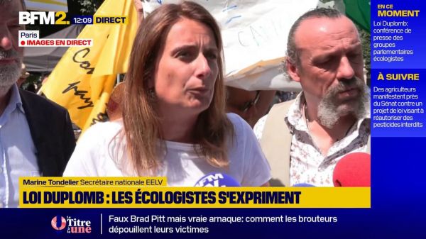 Écologie : Marinte Tondelier dénonce une "récréation de 3 semaines de n'importe quoi" à l'Assemblée