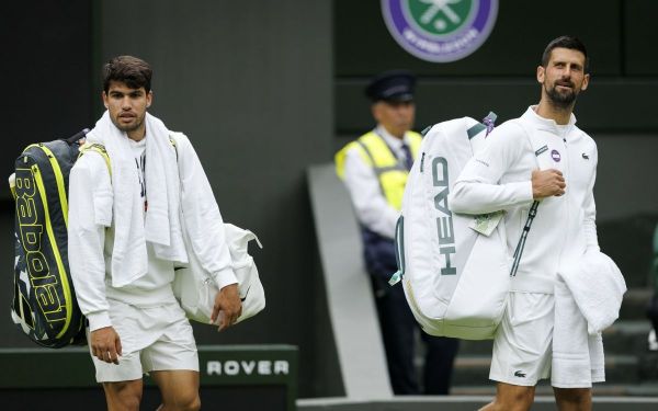 Wimbledon : Alcaraz en quête du triplé, Djokovic rêve d'éternité