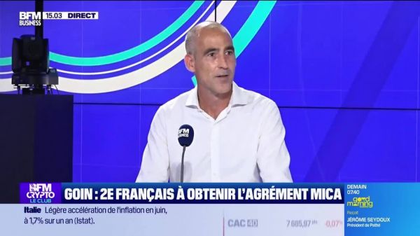 Goin : 2e français a obtenir l'agrément Mica