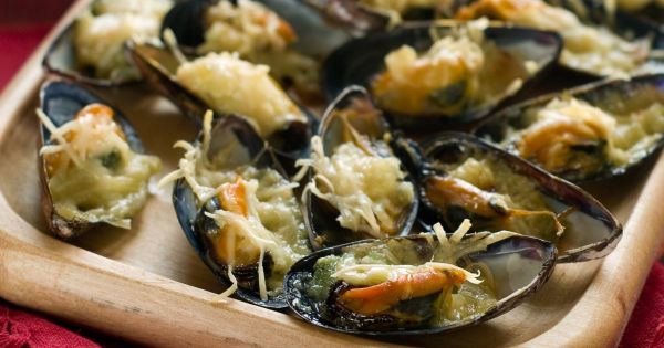 Les moules gratinées de Philippe Etchebest
