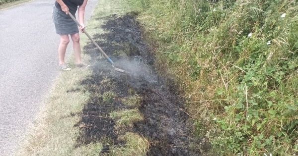 Lunévillois. Les habitants interviennent à temps pour éteindre un incendie provoqué par un mégot