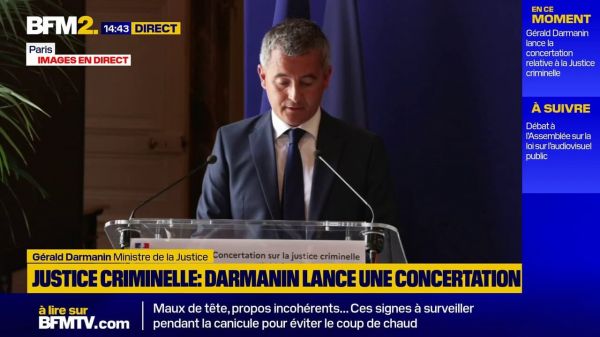 Justice criminelle : Gérald Darmanin dénonce des délais "intolérables"