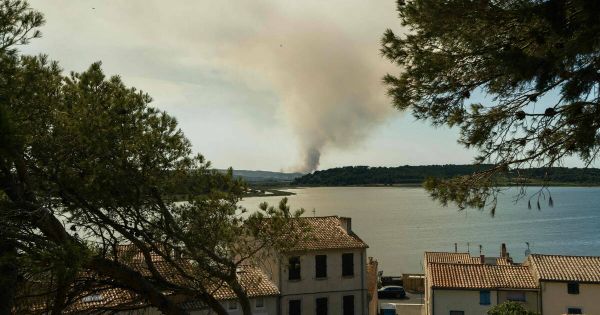 Vague de chaleur : d'importants feux de forêts se déclarent dans l'Aude