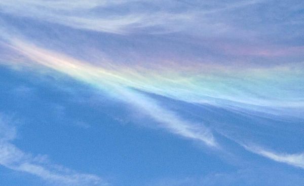 C'était quoi ce nuage arc-en-ciel au-dessus de la Charente ? Vos photos et les explications d'un spécialiste