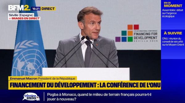 Emmanuel Macron : "La vulnérabilité climatique et environnementale s'est maintenant imposée"